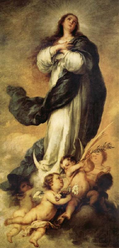 Bartolome Esteban Murillo The Immaculate one of Aranjuez Spain oil painting art